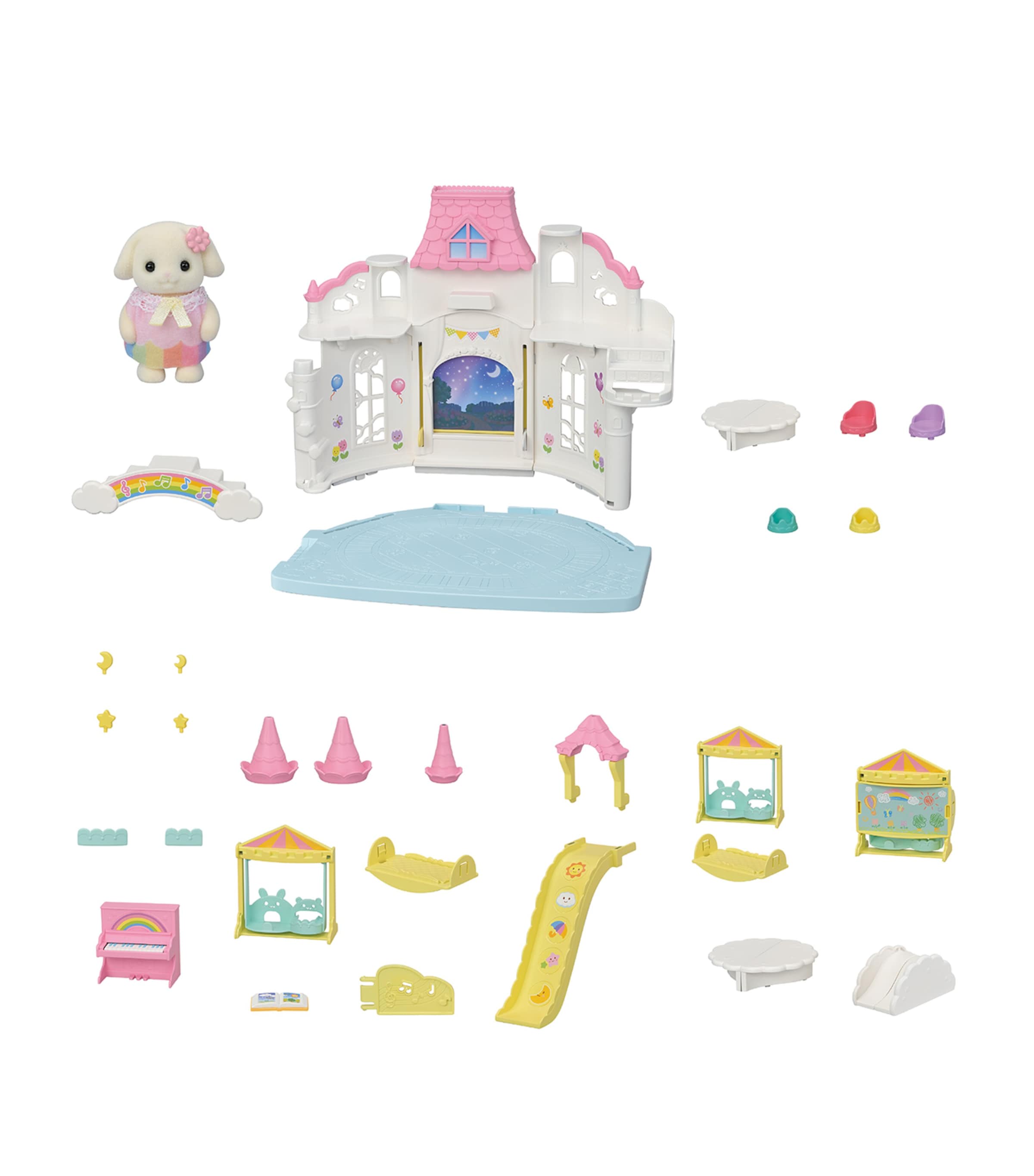 Sylvanian Families Sunny Castle Nursery playset (British brand)