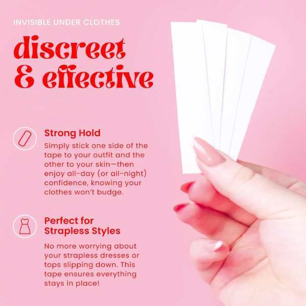 Boosted double sided body tape 36 strips - British product