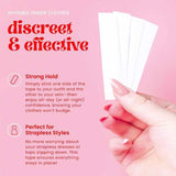 Boosted double sided body tape 36 strips - British product