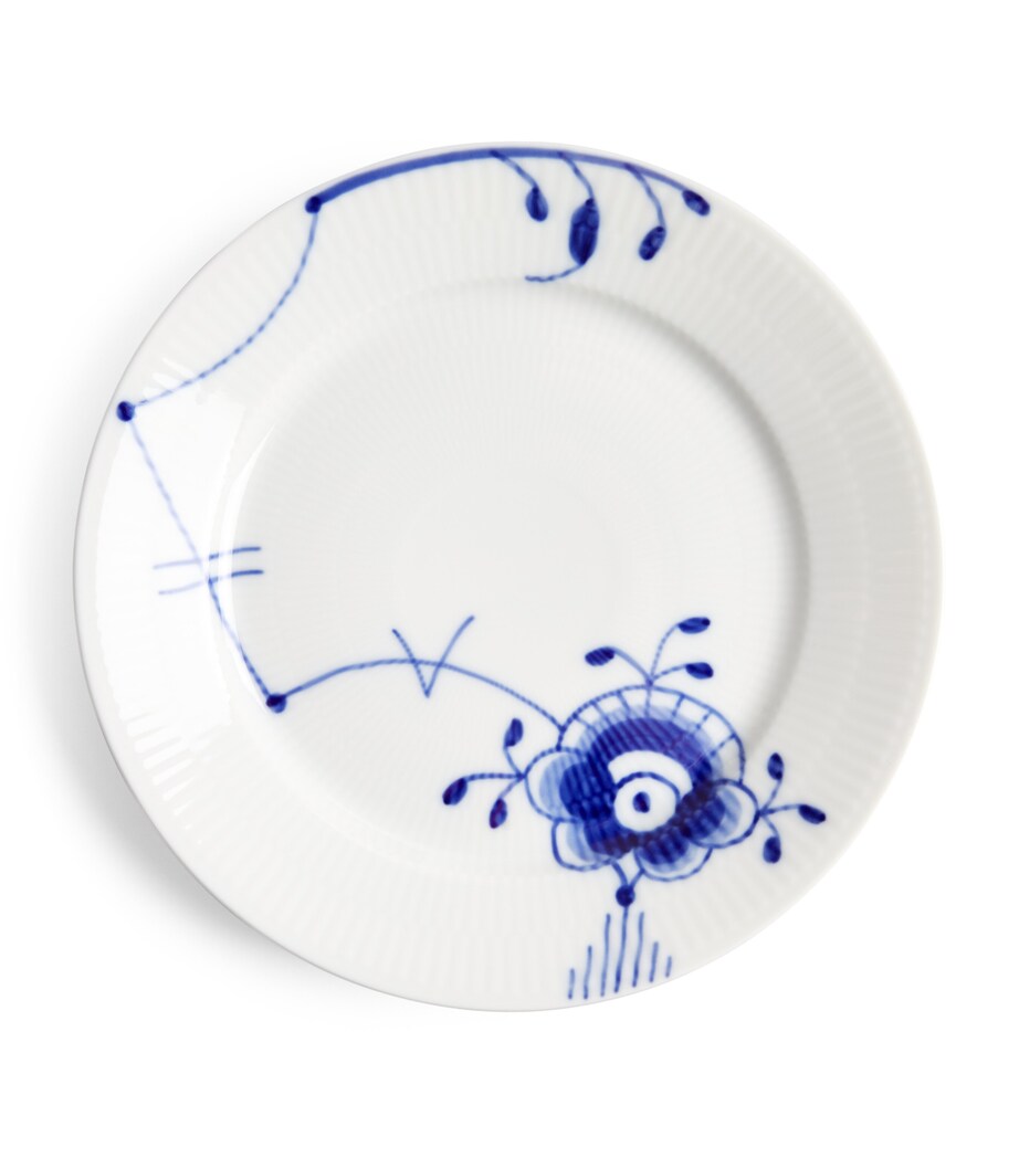 Royal Copenhagen Blue Fluted Mega Plate 22cm, imported from the UK
