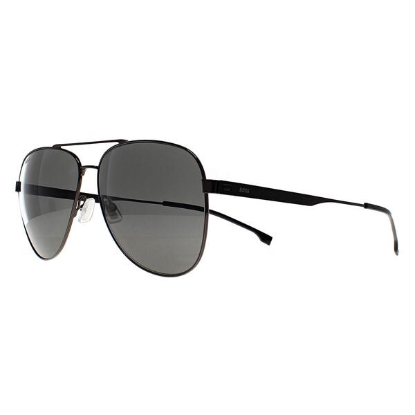Hugo Boss sunglasses black polarized aviator (British brand)