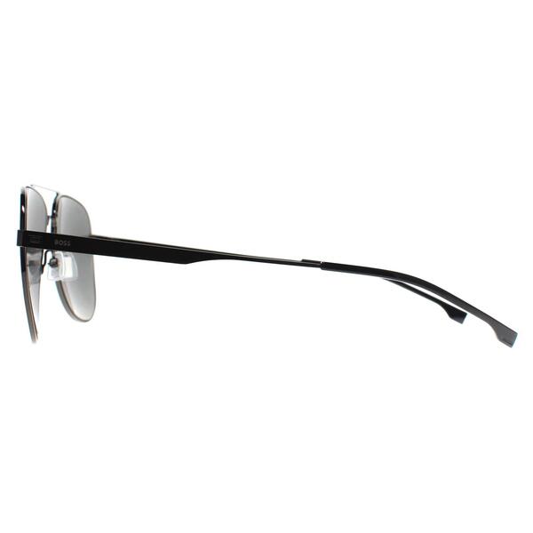 Hugo Boss sunglasses black polarized aviator (British brand)