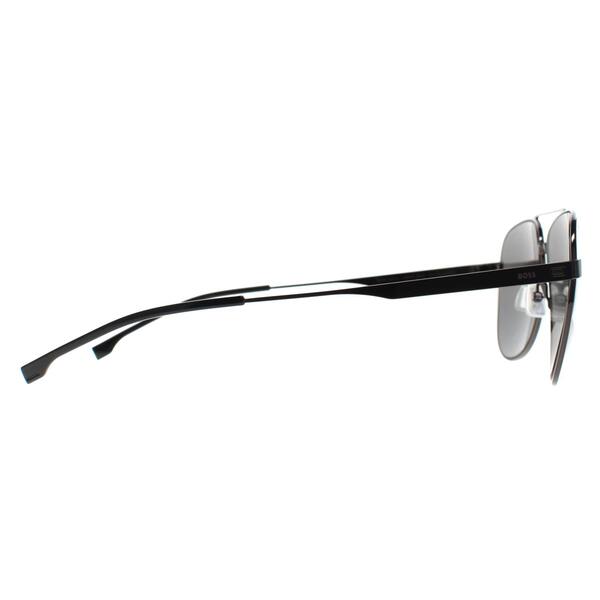 Hugo Boss sunglasses black polarized aviator (British brand)