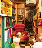 Robotime Shakespeare's Bookstore Booknook kit, imported from the UK