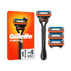 Gillette Fusion5 men's razor 4 blades, UK version