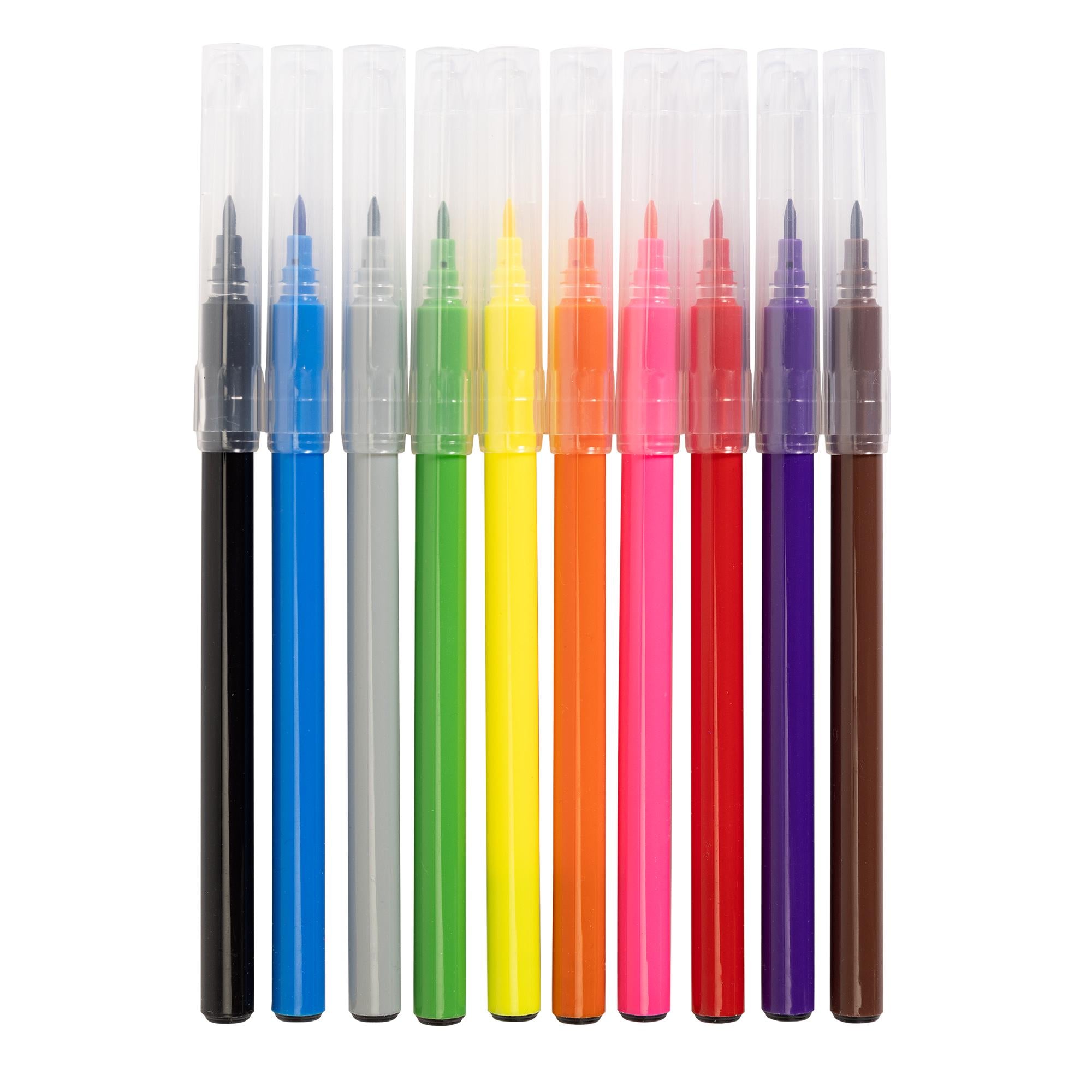 Sainsbury's Home Colouring Felt Tip Pens 10pk GOODS Sainsburys   