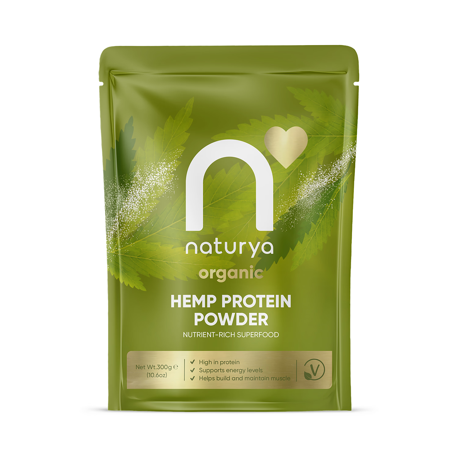 Naturya organic hemp protein powder 300g - British product