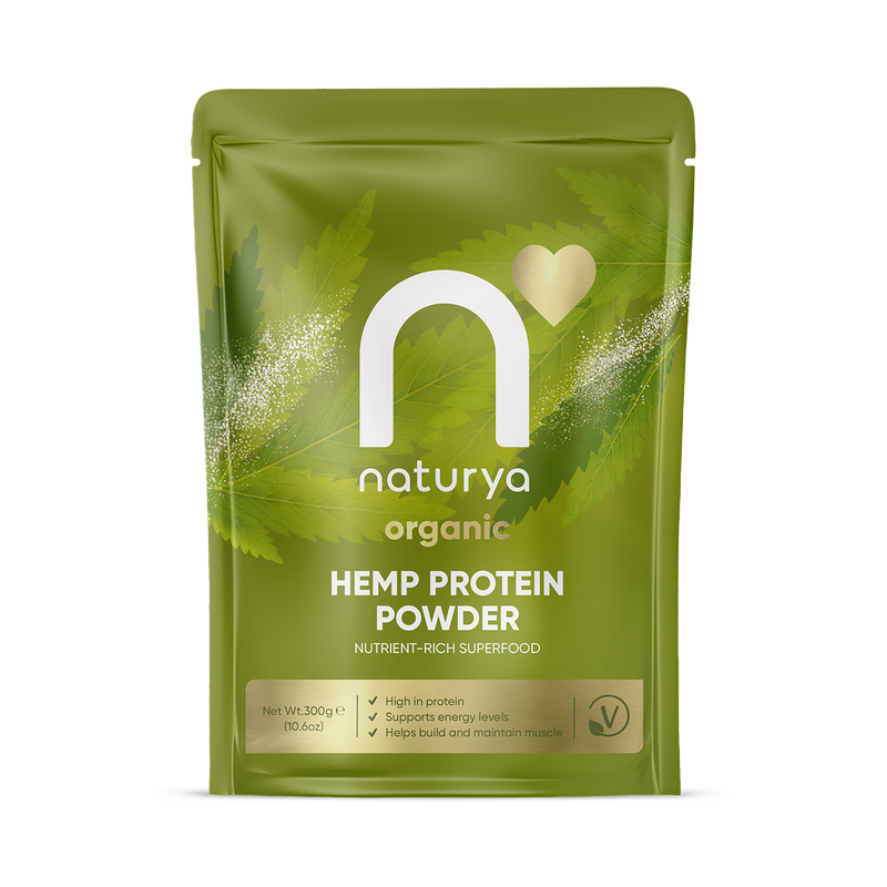 Naturya organic hemp protein powder 300g - British product
