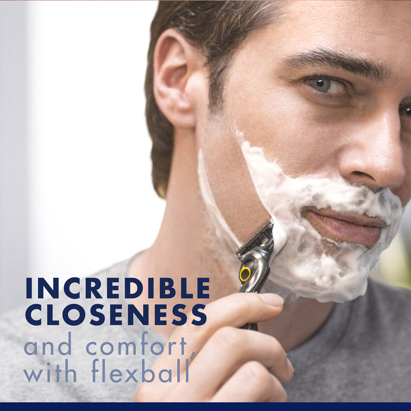 Gillette ProShield Power men's razor with ComfortGlide technology (British brand)