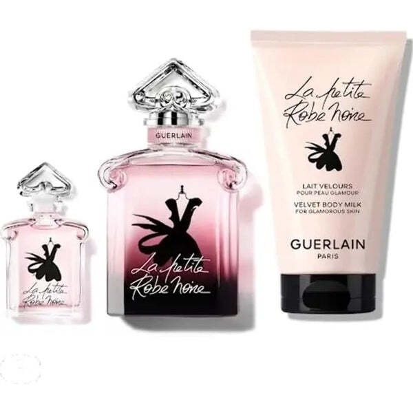 Guerlain La Petite Robe Noire perfume set 50ml EDP, UK version
