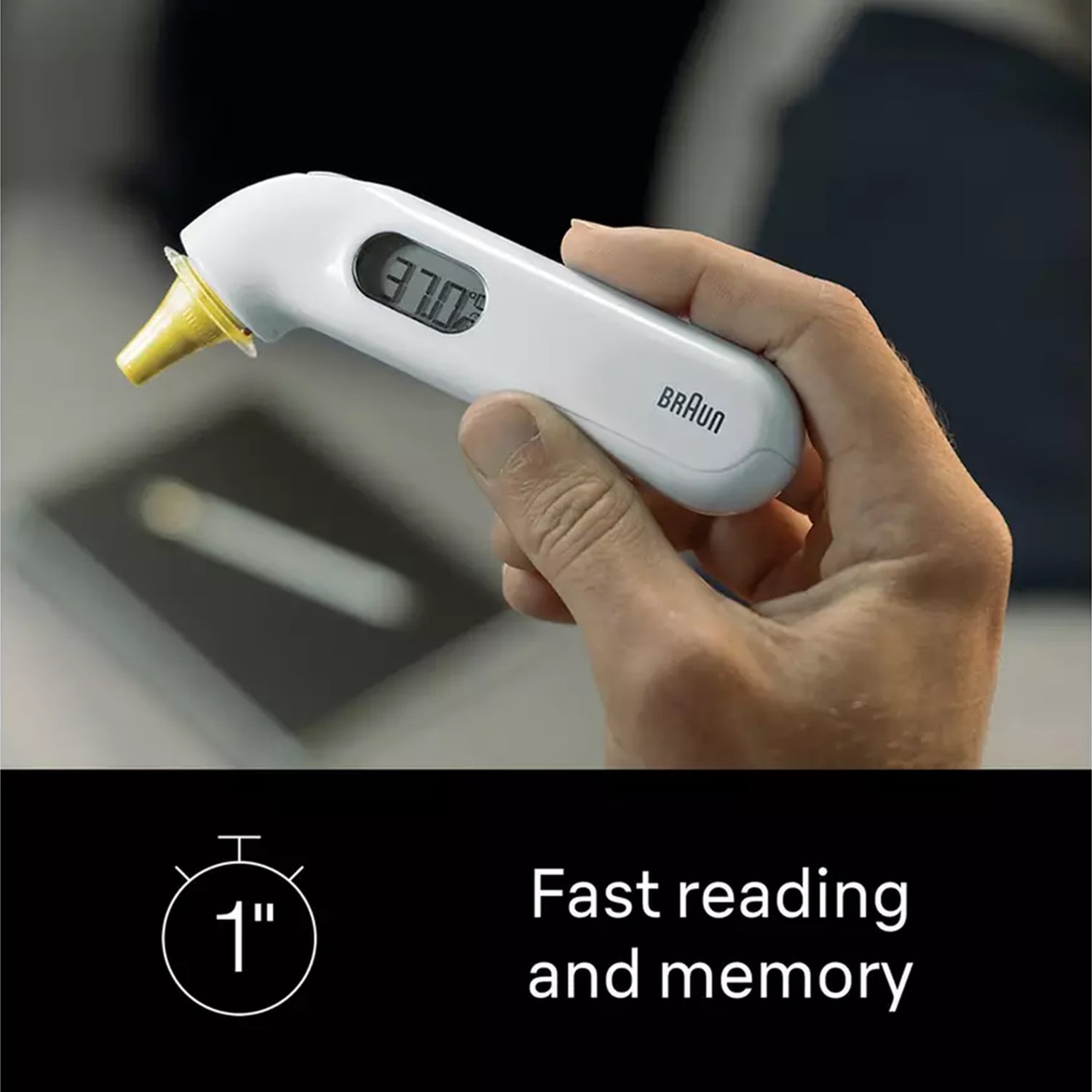 Braun Compact Thermoscan ear thermometer white IRT3030 (British brand)