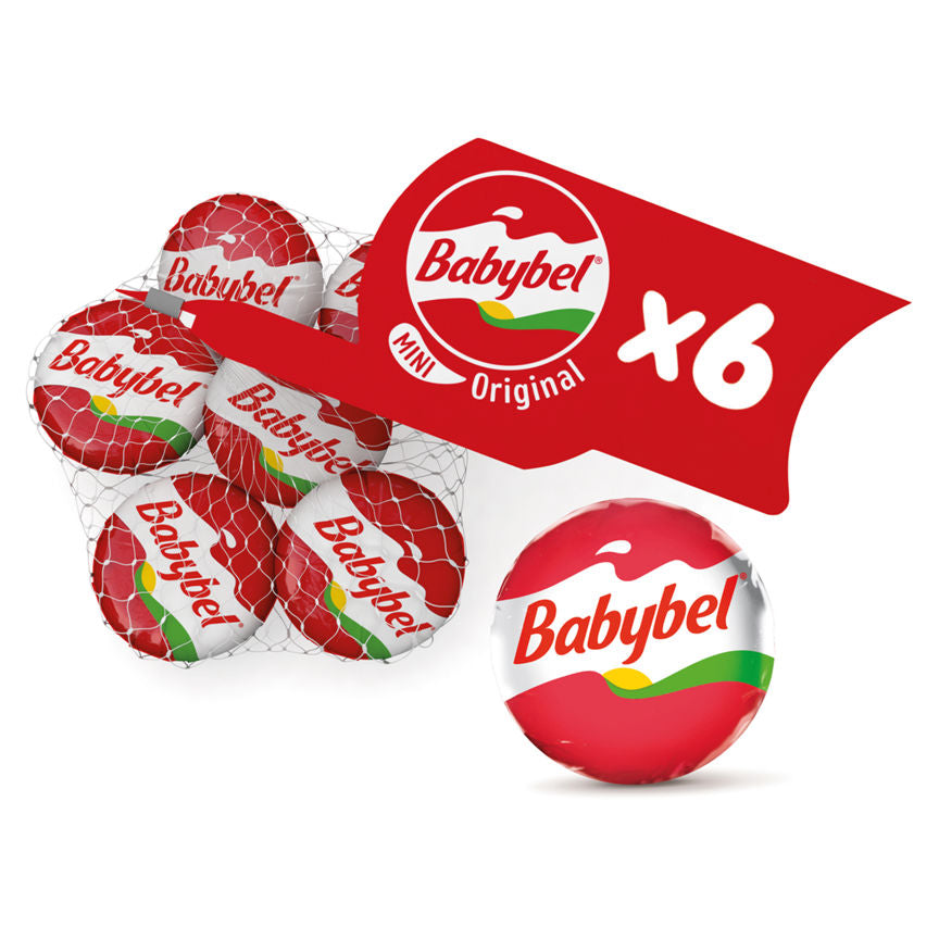 Mini Babybel Original Cheese Snack x6