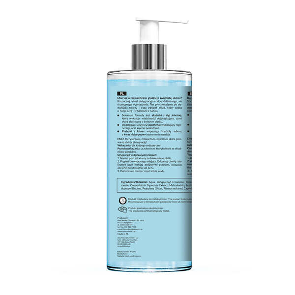 Apis Home moisturising micellar water 500ml, UK version