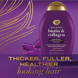 OGX Thick & Full+ Biotin & Collagen Shampoo 385ml GOODS Superdrug   