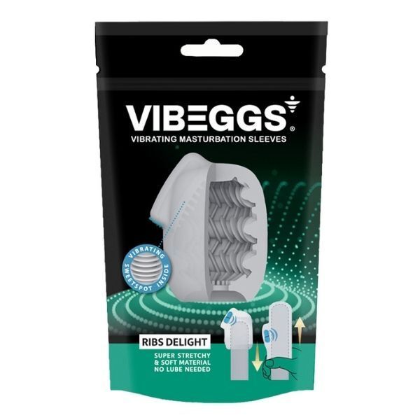 VIBEGGS Ribs Delight vibrating masturbation sleeve, UK version