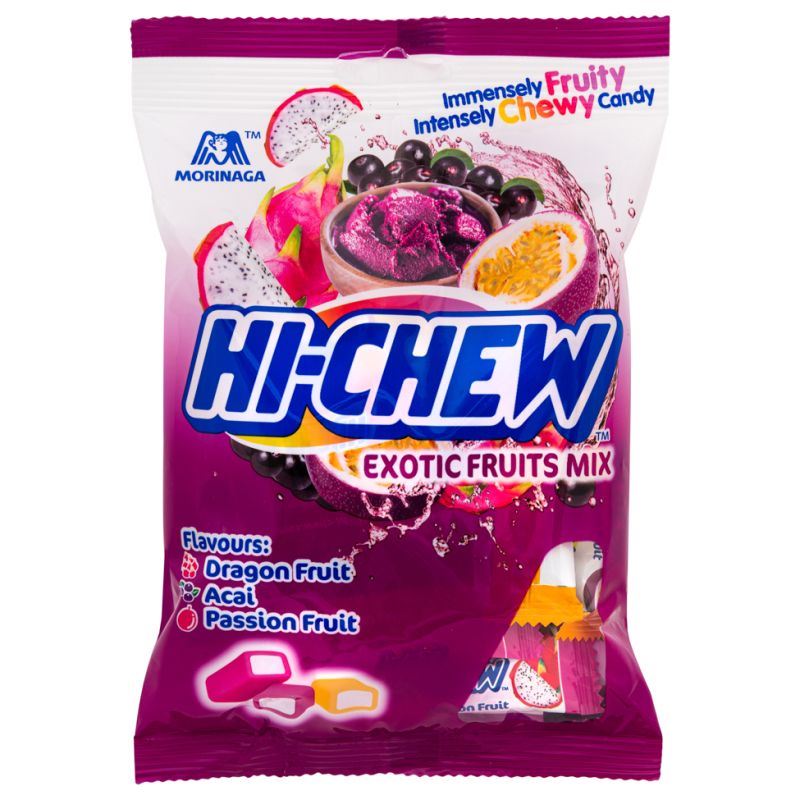 Morinaga Hi-Chew exotic fruits mix chewy candy (British brand)