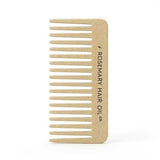 Rosemary Hair Oil Co scalp soothe essential flat comb, UK version
