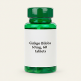 Holland & Barrett Ginkgo Biloba 60mg Tablets 60 Count, UK version