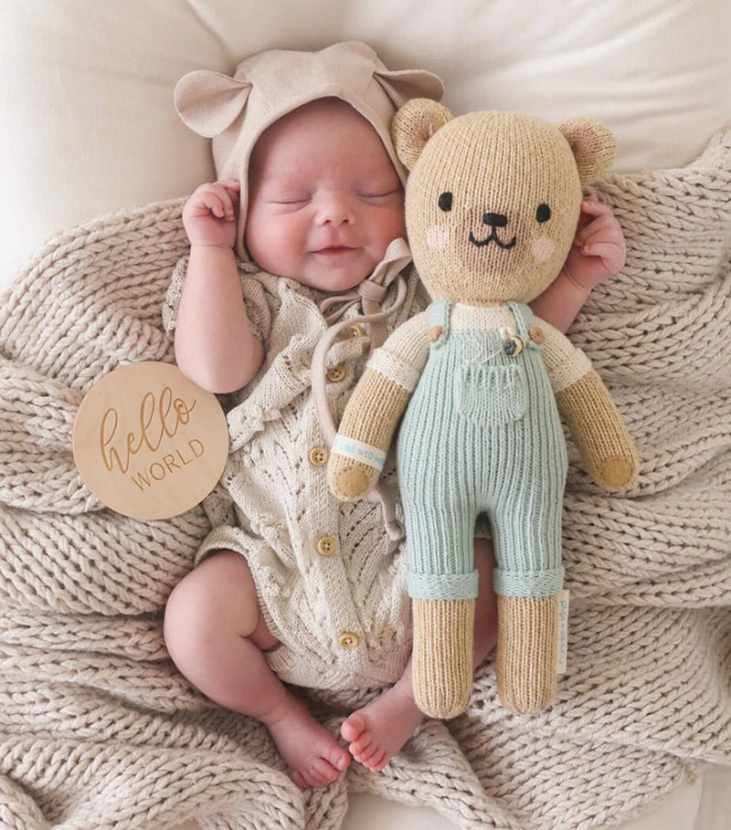 Cuddle + Kind Charlie the Honey Bear 51cm soft toy - British product