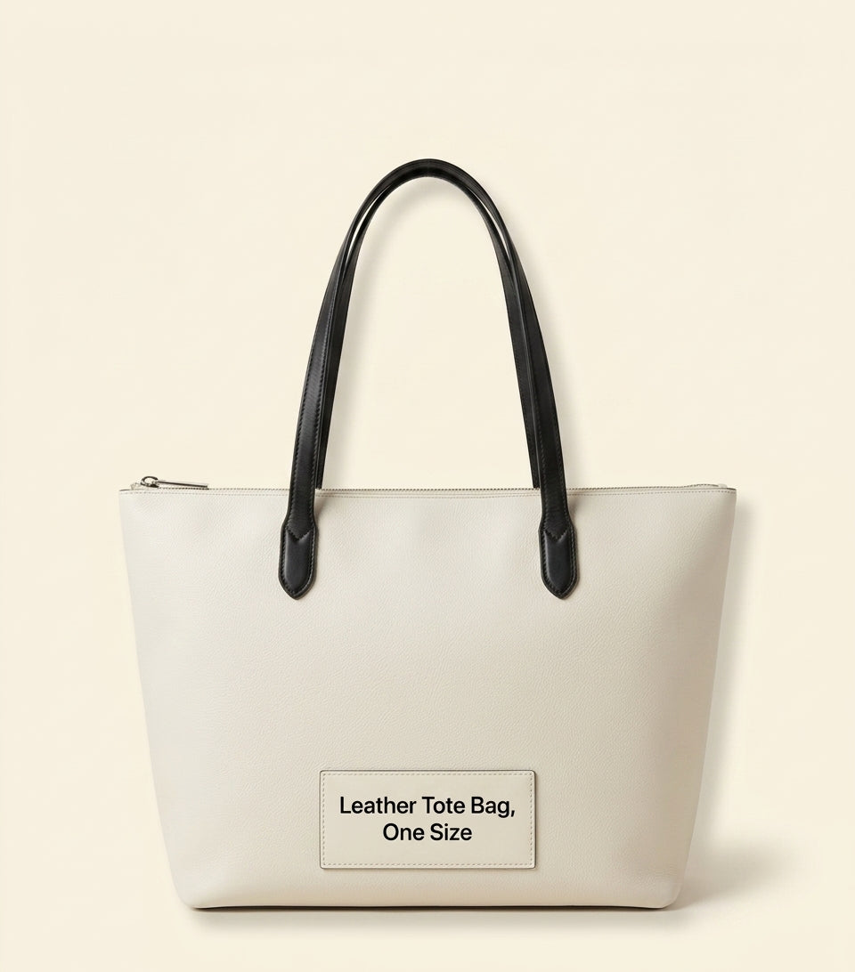 Prada large leather tote bag with padlock details, UK version