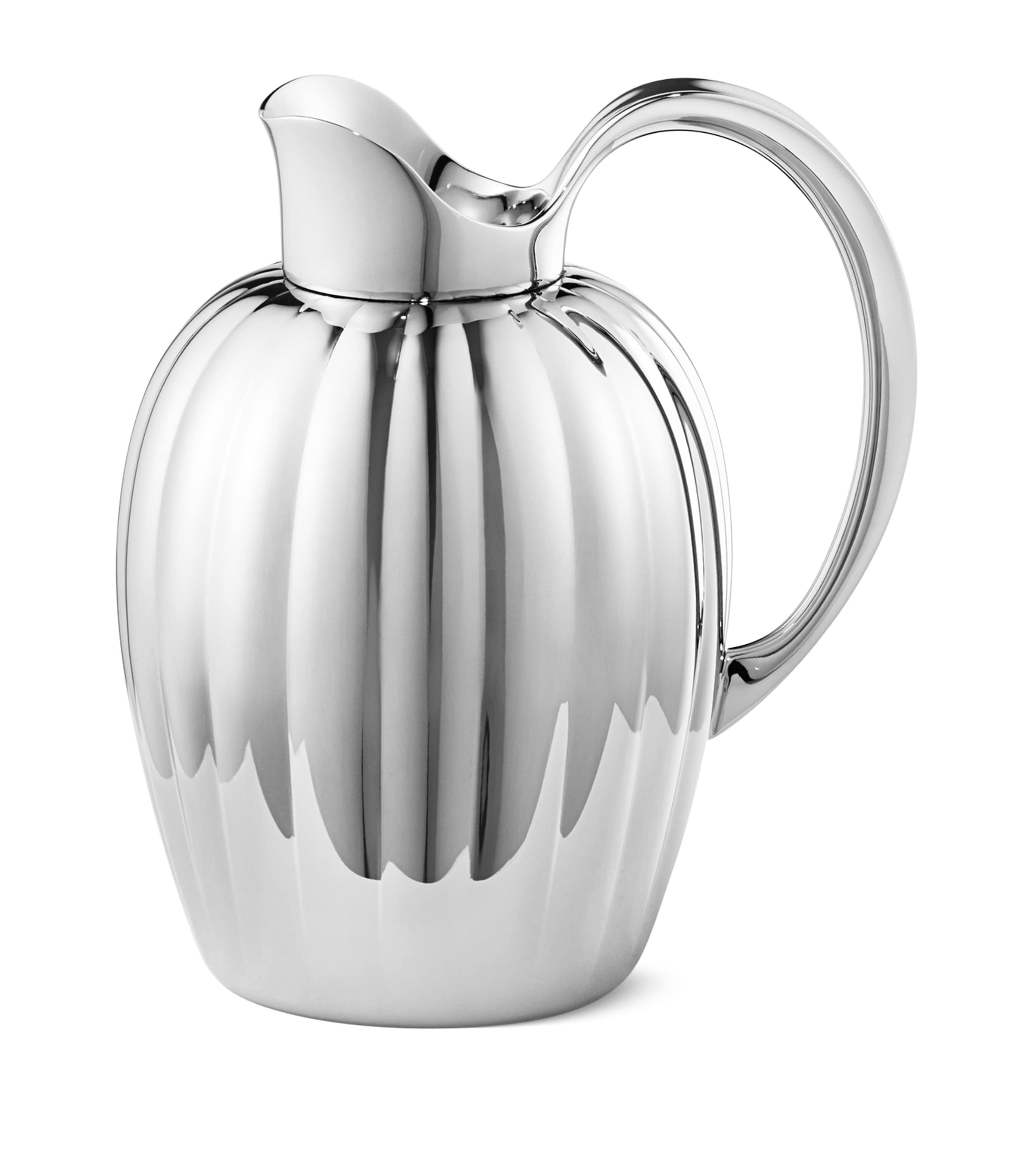 Georg Jensen stainless steel Bernadotte cream jug, UK version