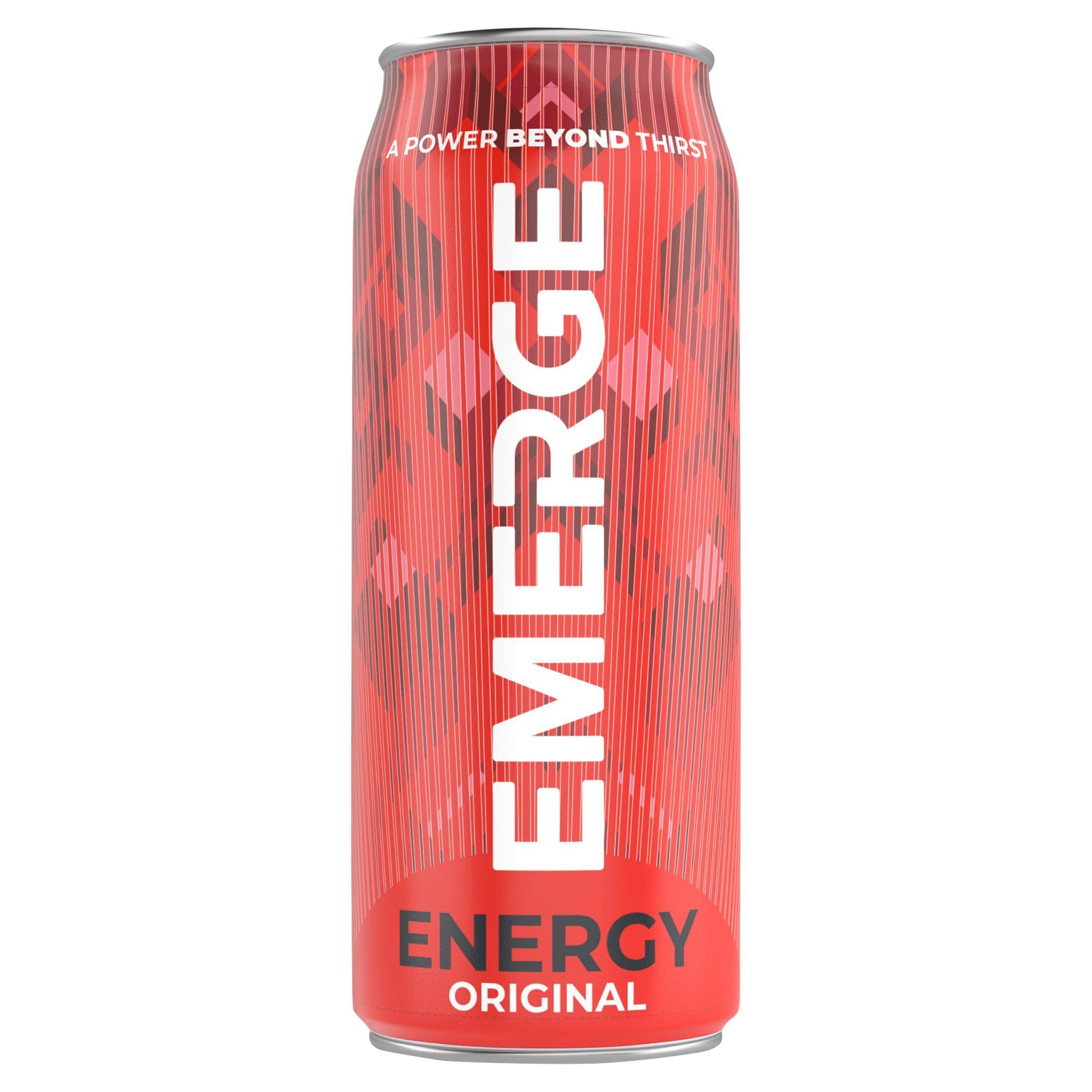 Emerge 250ml Energy drinks Sainsburys   