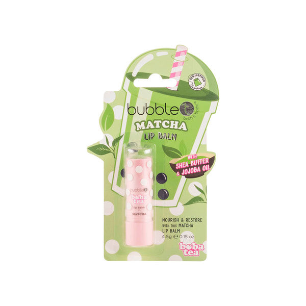 Bubble T Cosmetics Matcha Lip Balm 4.5g - British product