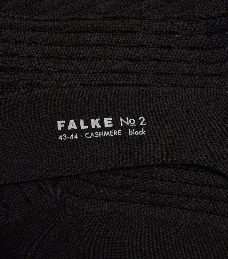 Falke No.2 cashmere long socks, imported from the UK