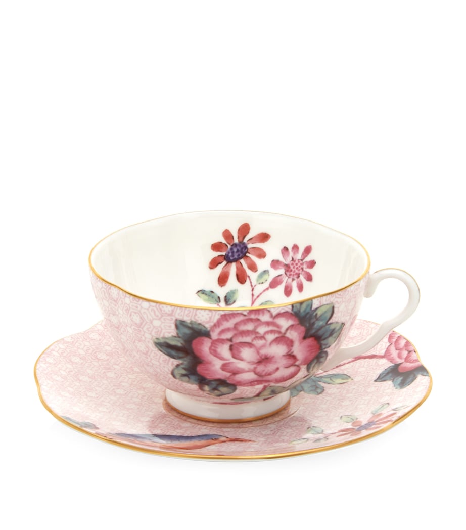 Wedgwood Cuckoo teacup and saucer set (British brand)