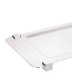 Zodiac square chrome tray (British brand)