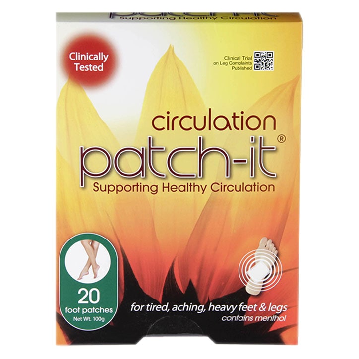 Patch It Circulation Foot Patches 20 Heart & Circulation Supplements Holland&Barrett   