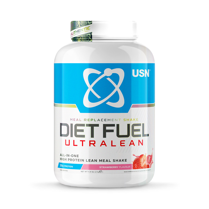 USN meal replacement shake strawberry 2kg, imported from the UK