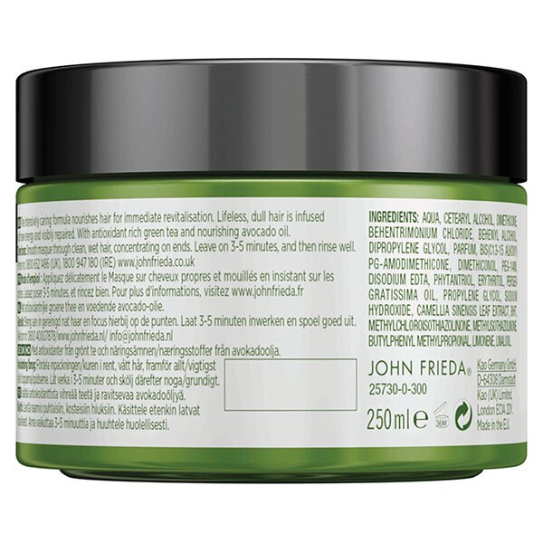 John Frieda Detox & Repair Hair Masque 250ml