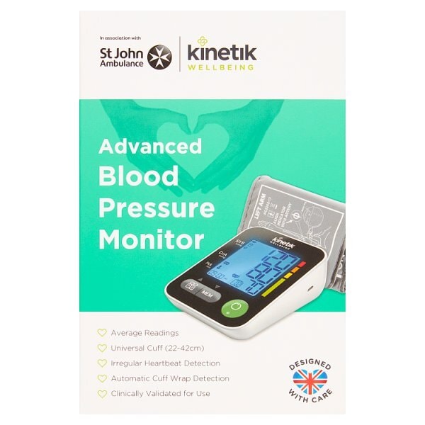 Kinetik Wellbeing Advanced Blood Pressure Monitor