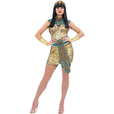 Superdrug Fever Egyptian Costume Dress, Belt and Collar- Buy online at McGrocer
