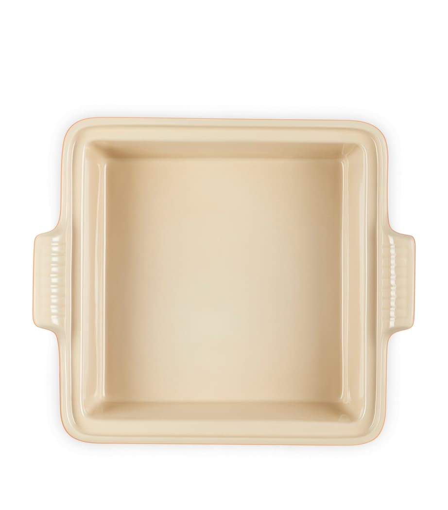 Le Creuset stoneware square dish 23cm, UK version