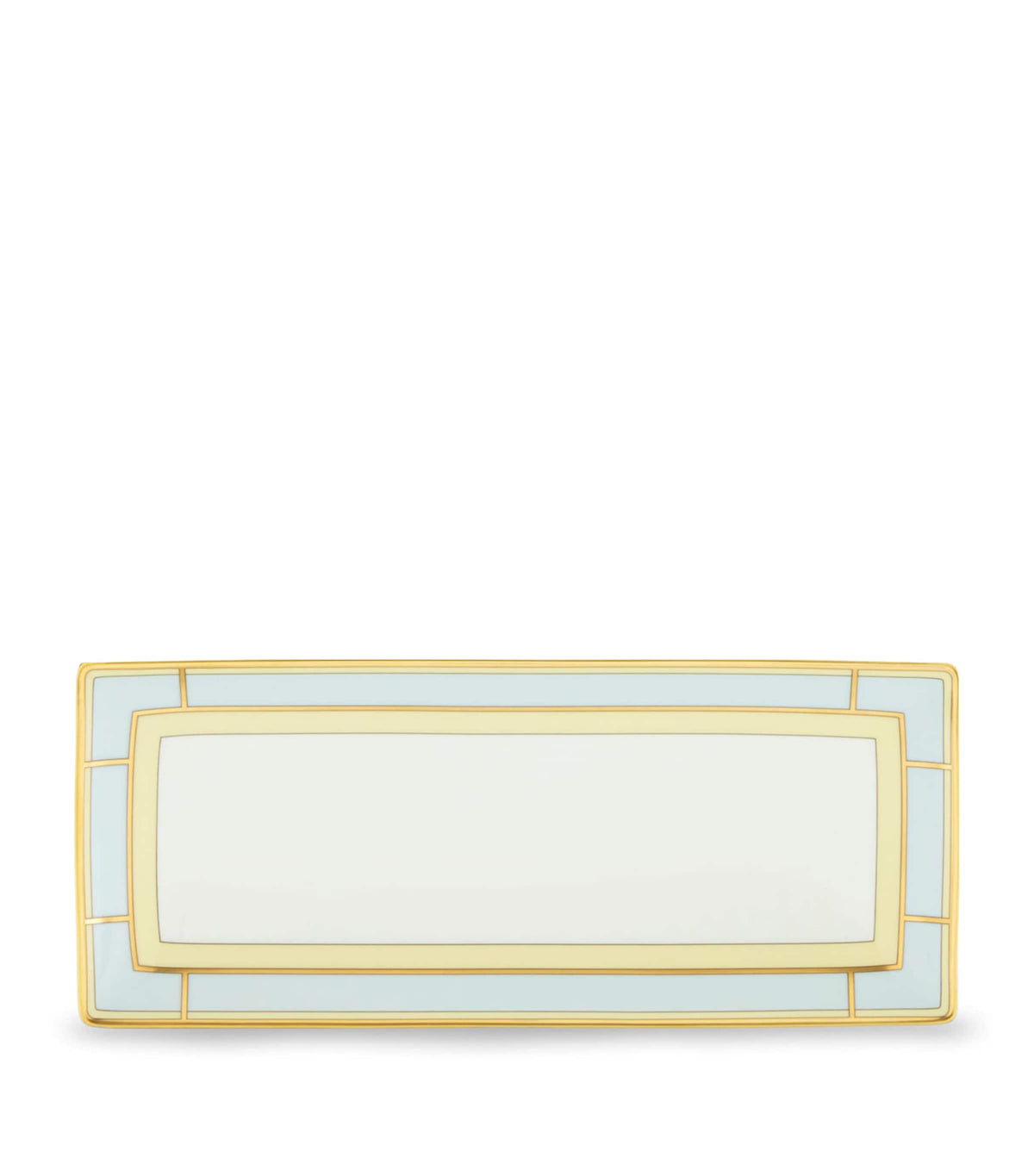 GINORI 1735 Porcelain Colonna Diva Rectangular Change Tray 28cm, UK version