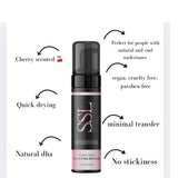 SSL Tanning extra dark self tan foam 150ml (British brand)