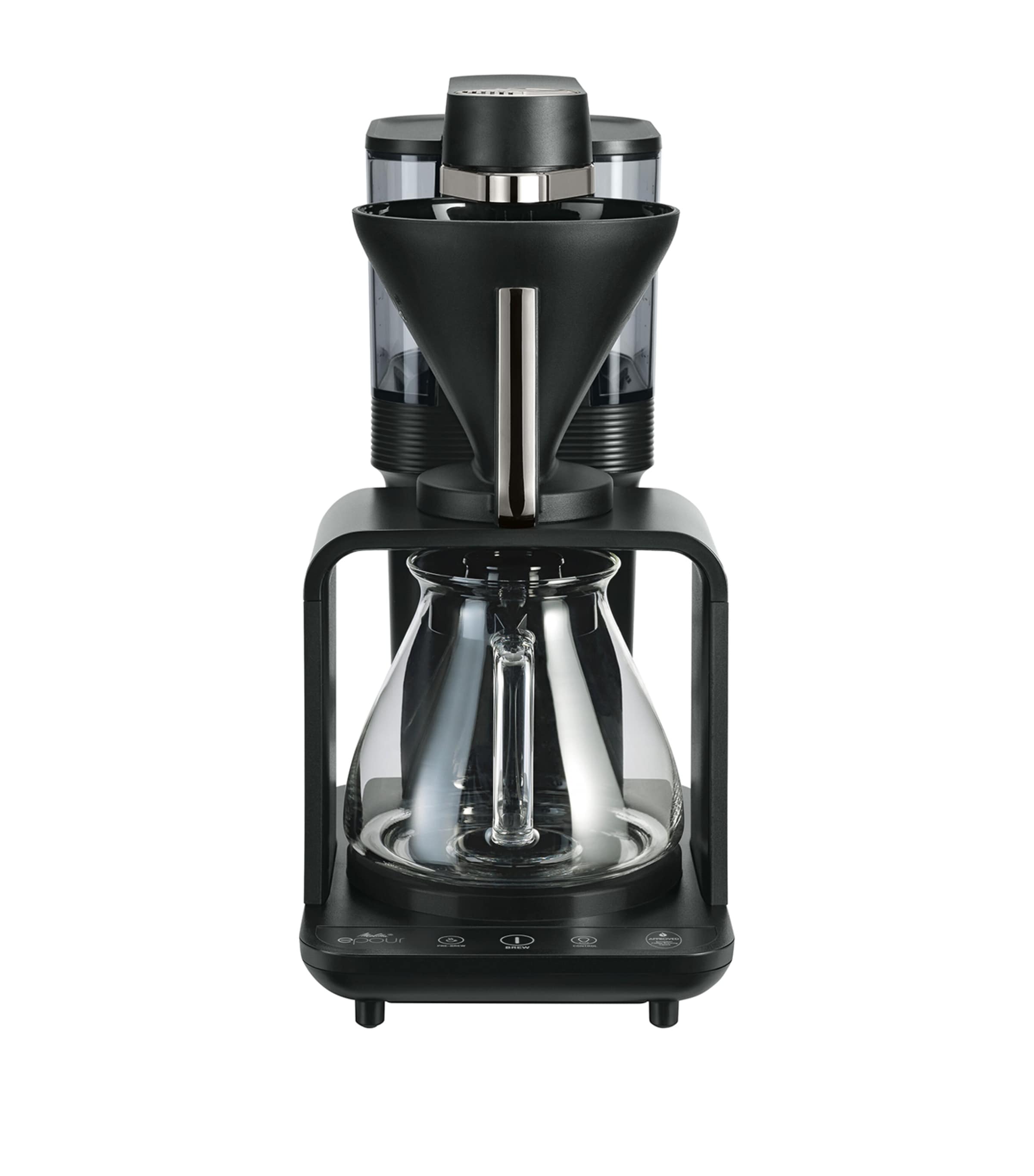 Melitta EPOUR Chrome coffee machine, imported from the UK
