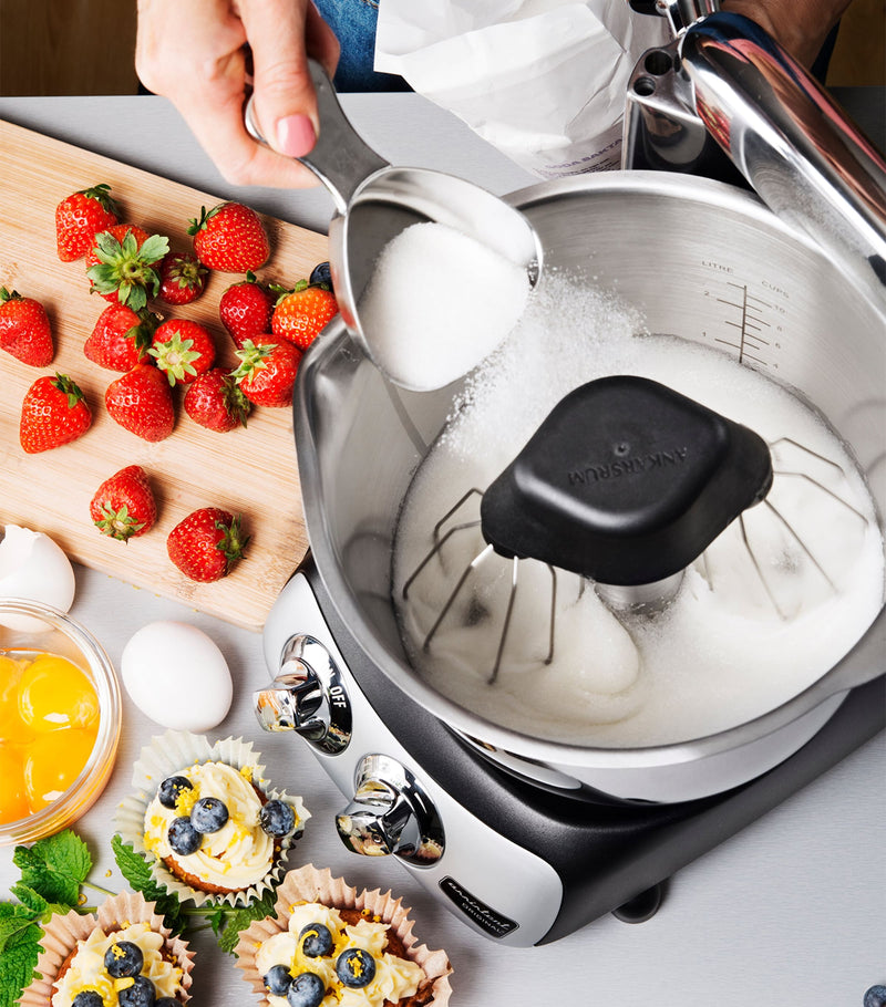 Ankarsrum stainless steel beater bowl attachment - British product