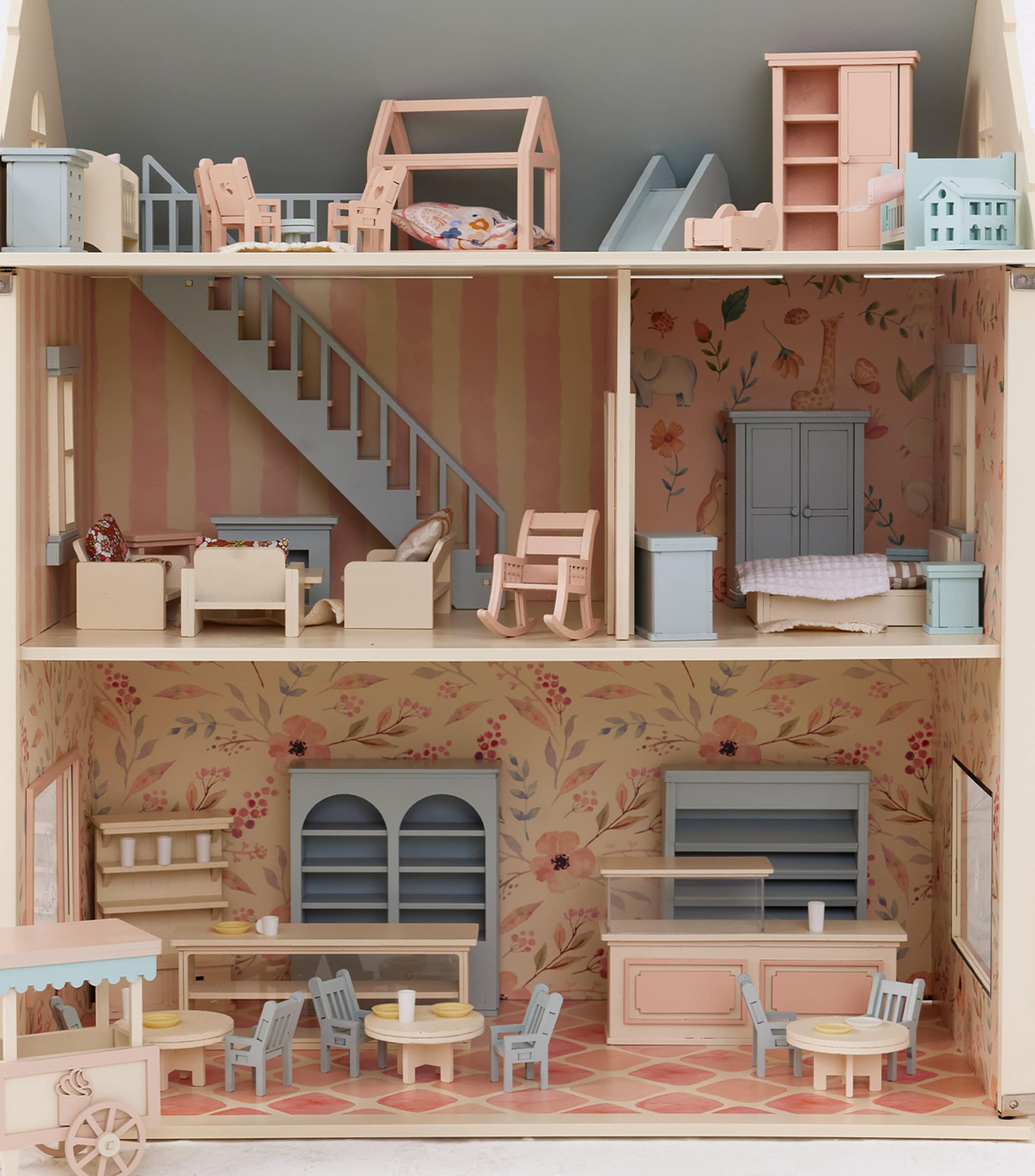 Little Forest Animals House of Rome dollhouse 82cm, UK version