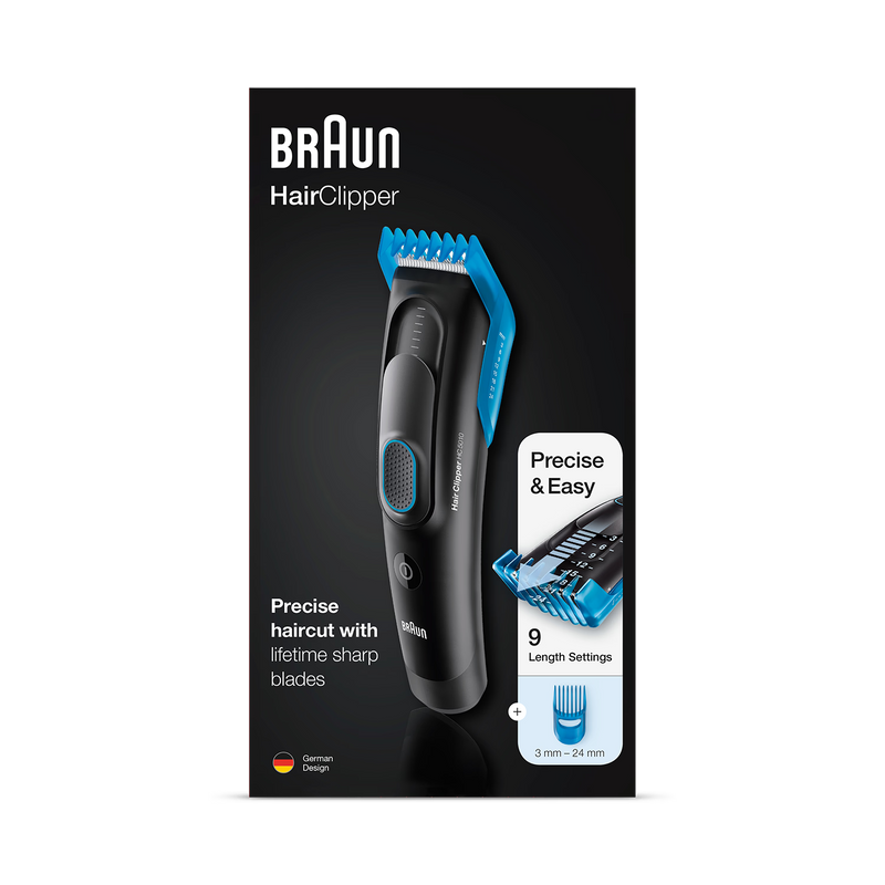 Braun Hair Clipper Series 5 HC5010 black, UK version