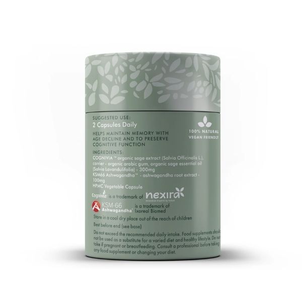 Feel Supreme Mind Bloom women's cognitive supplement 60 capsules, UK version