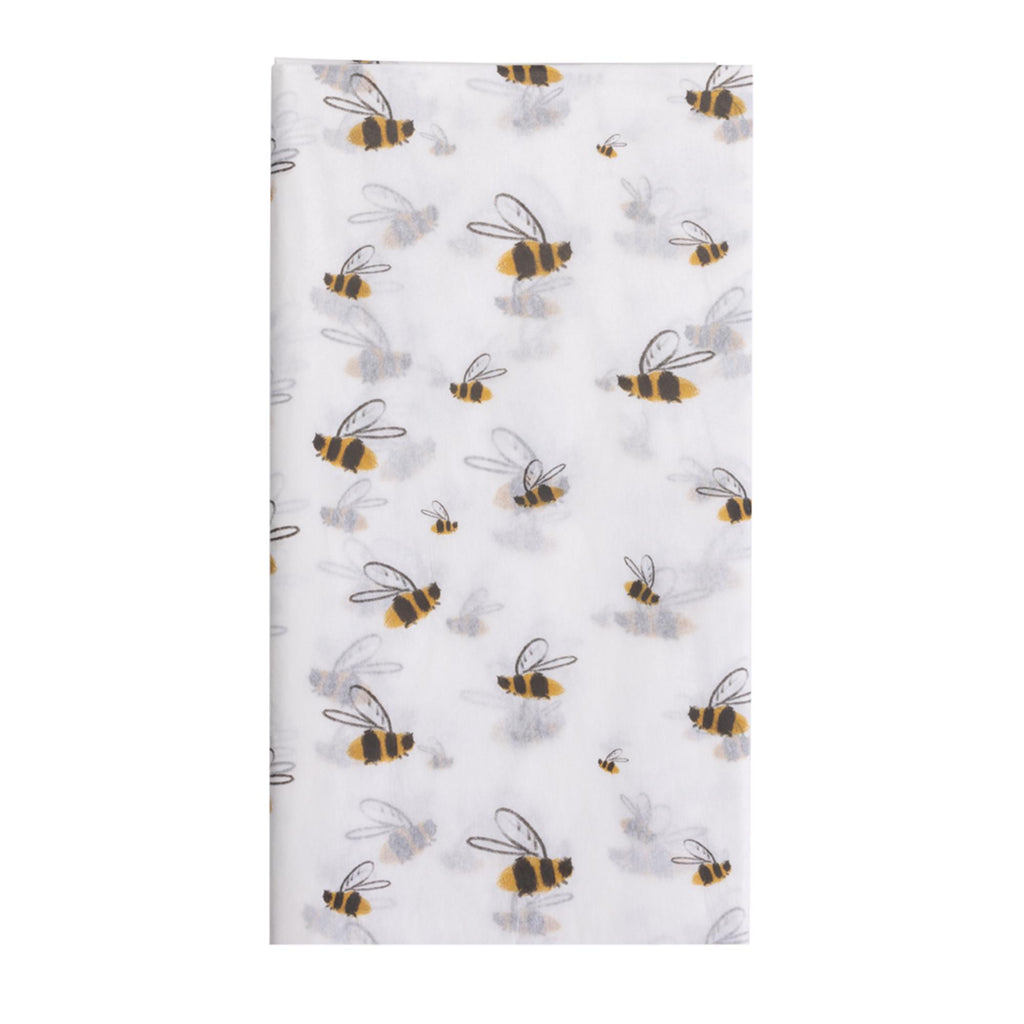 Sainsbury's Home 3 Sheets Ditsy Floral Bee Gift Wrap Present Tissue Paper