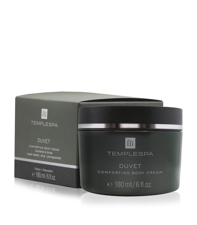 TEMPLESPA Duvet Comforting Body Cream 180ml (British brand)