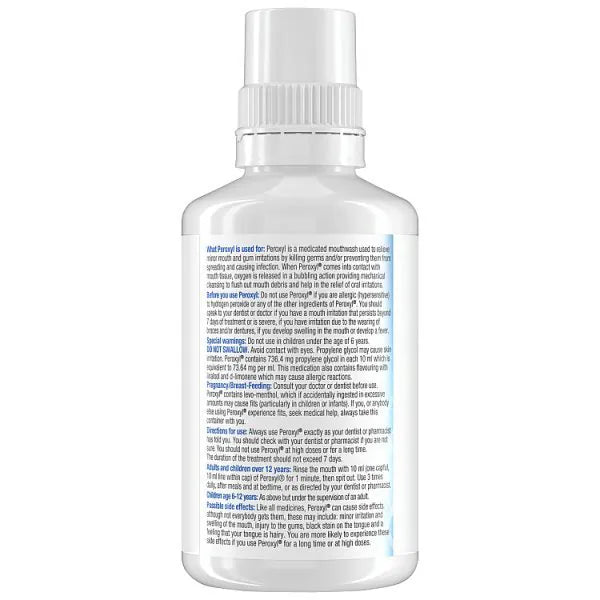 Colgate Peroxyl mouthwash 300ml - British product