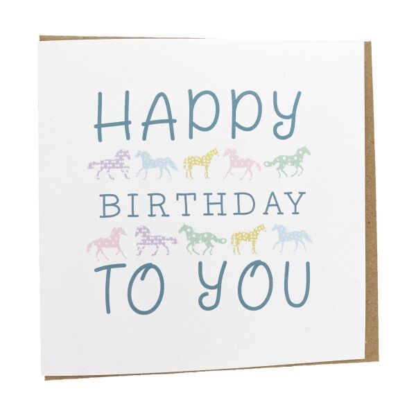 Gubblecote Happy Birthday Card