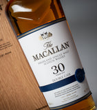 Macallan Double Cask 30-Year-Old single malt Scotch whisky 70cl (British brand)