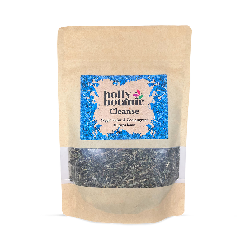 Holly Botanic Cleanse Tisane peppermint lemongrass 40 cup, British product