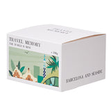 Livingandhome soy wax scented candle Fuzzy Kiwi Fruit 100g, UK version